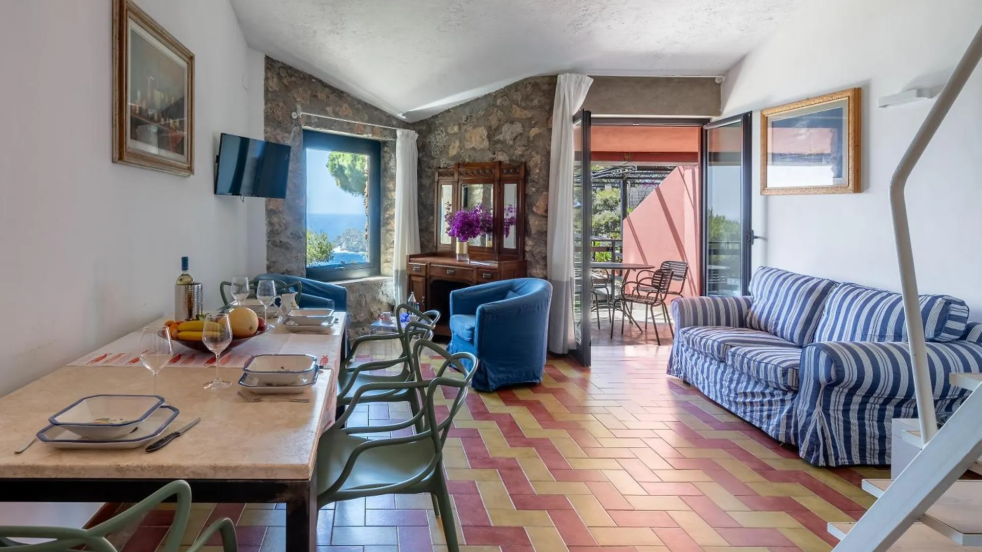 Апартаменты Argentarola In Porto Santo Stefano,Pool And Sea View Порто Санто Стефано Италия